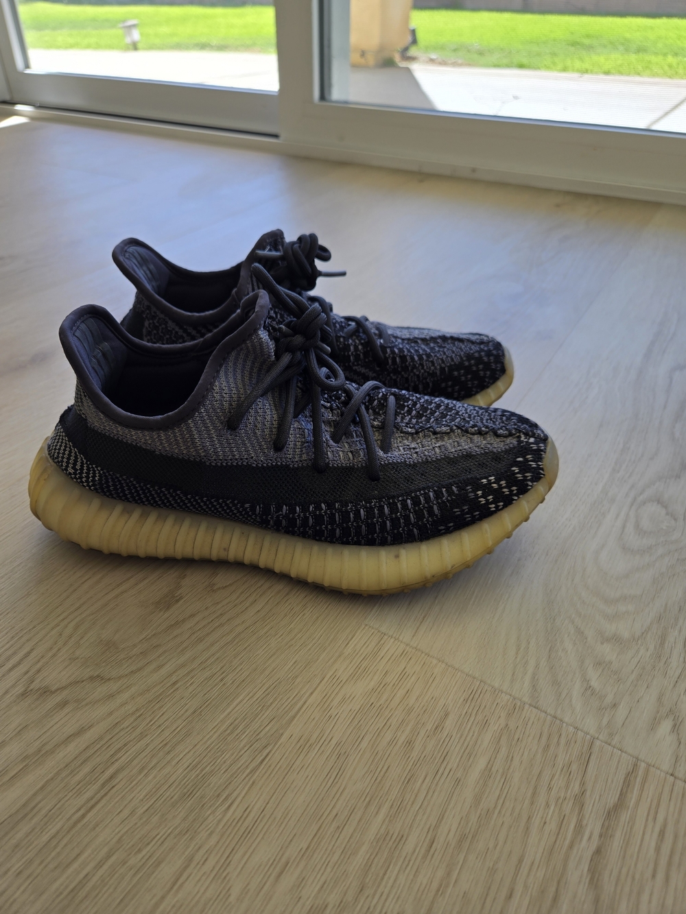 Yeezy Boost 350 V2 - Black and Yellow Sole